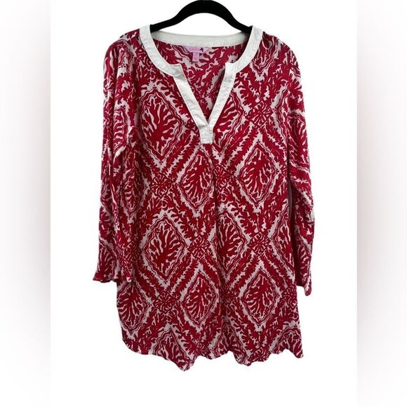 Lilly Pulitzer Veranda Island Coral Reef Madness S - Picture 1 of 5